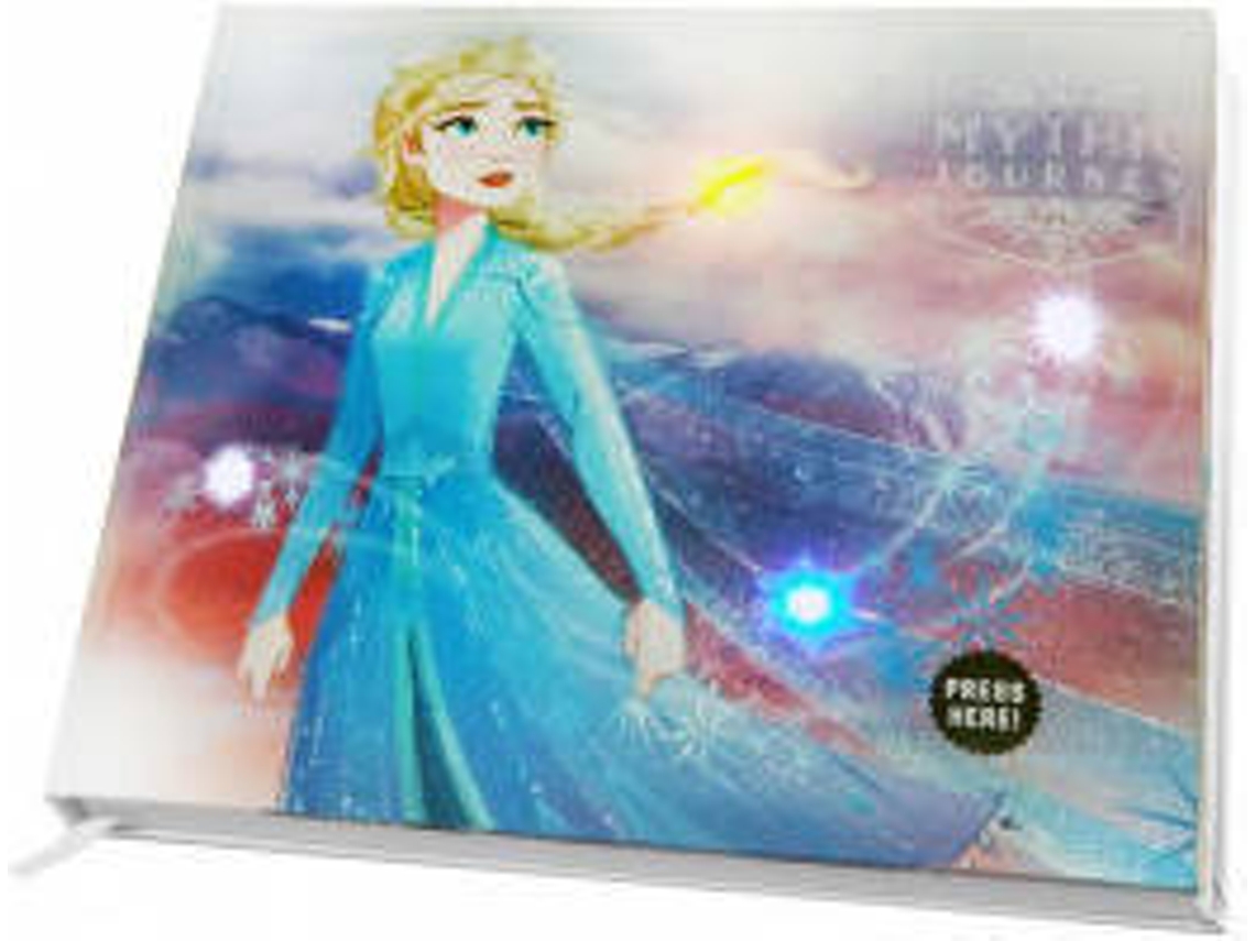 Bloc de Notas KIDSEUROSWAN Con Luces Y Sonido Frozen Ii
