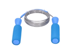 Cuerda Para Saltar De Acero Para Fitness, Para Hombres Y Mujeres, Entrenamiento En El Gimnasio, Pérdida De Peso, Azul.