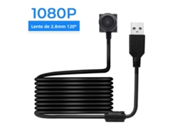 (lente De 2,8 Mm Y 1080p) Mini Cámara Web Usb De 2 Megapíxeles