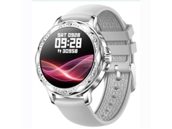 Reloj inteligente para mujer con llamadas Bluetooth, monitorización de la presión arterial y la frecuencia cardíaca, notificaciones y actualizaciones de meteoritos. Bestvite