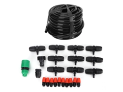 Kit De Riego Automático De 10 M Para Bricolaje Con Boquillas Aspersoras Para Jardín, Plantas Y Flores.