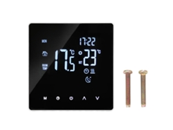 Termostato Inteligente Para Calefacción Por Suelo Radiante Con Pantalla Táctil Lcd, Wifi, 4400 W, 5-60 °c, 90-240 V, 3 A