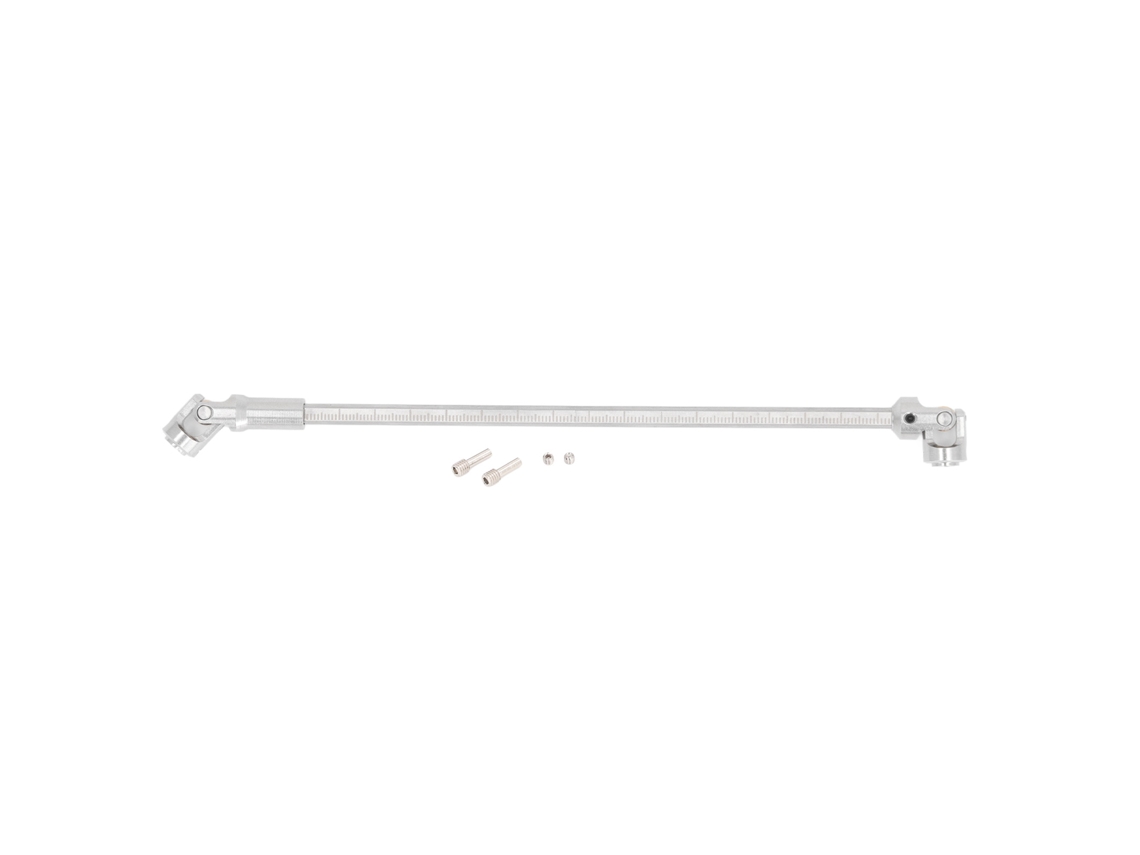 Eje De Transmisión De Acero Inoxidable Para Coche Teledirigido Rc Crawler 1/10 Scx10 Gen 7, Longitud Ajustable De 68 A 229 Mm.