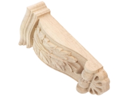 Soportes De Consola De Madera Tallada De Estilo Europeo Con Capiteles Romanos Para Muebles Y Decoración.