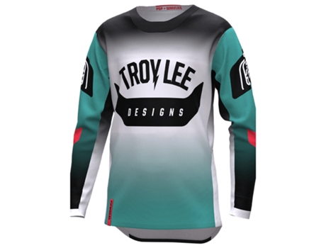Camiseta de Niños TROY LEE DESIGNS Gp Arc Verde (XS)
