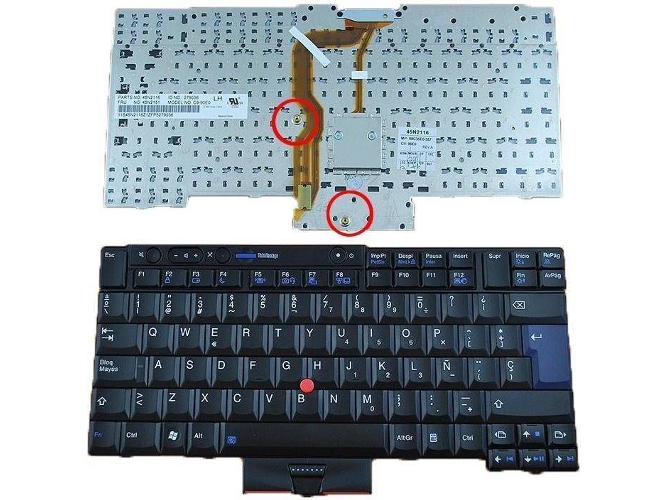 Teclado para Portátil Lenovo Thinkpad T400S T410 T410I T410S T420 X220