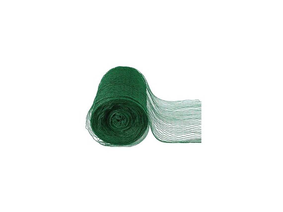 Red para pájaros de 2x5 m. Material resistente, tratamiento UV, verde, marca Logui.