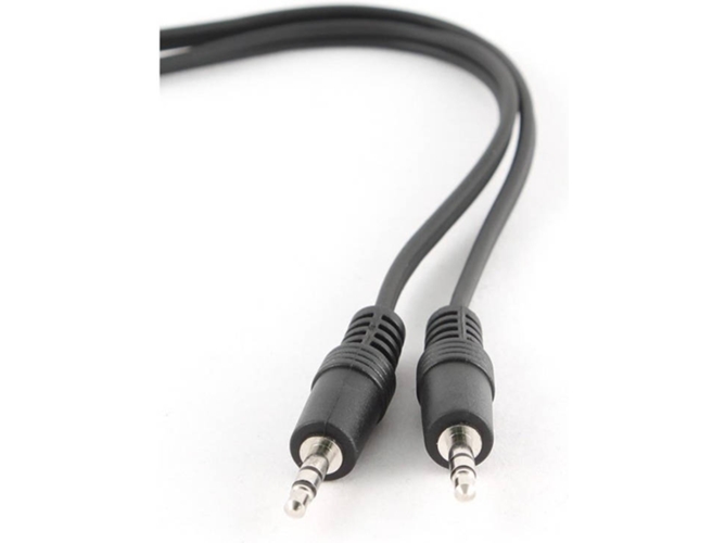 Cable Audio IGGUAL (Jack 3.5 mm - 10 m - Negro)