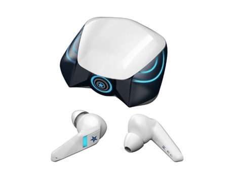 Auriculares Bluetooth True Wireless CHRONUS Cancelación de ruido inteligente 16 horas de duración de la batería Blanco