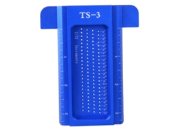 Regla De Aluminio Ts-3 Con Mini Figura Para Carpintería, Instrumento De Medición, Accesorio De Ferretería