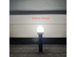 Difusor elástico de silicona para linterna de 38 mm, pantalla para Astrolux ST06 WP5, apto para diámetros de 38 mm/40 mm, accesorio para funda de linterna.