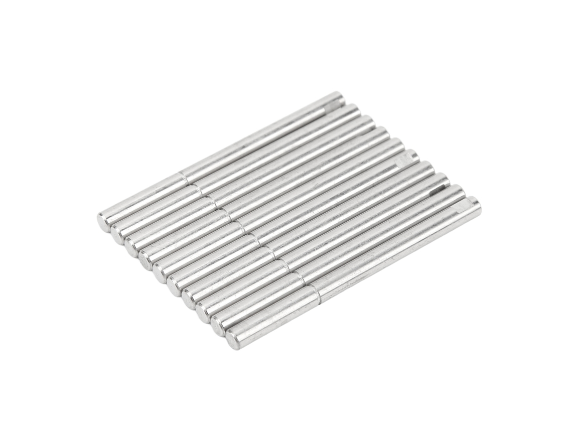 10 Ejes de motor RC sin escobillas de acero inoxidable de 4x53,6 mm, accesorio para barcos RC