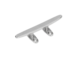 Horquilla de acero inoxidable 316 para embarcaciones, pulida, plana, con base abierta, para muelles y accesorios de amarre Yates.