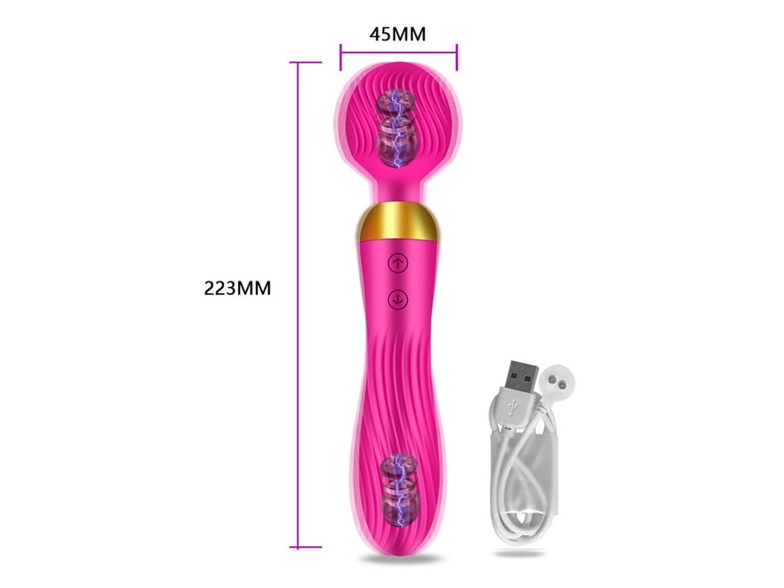 Vibrador Potente De 18 Frecuencias, Estimulador Clitoriano, Masajeador Del Punto G Para Mujeres, Rojo*