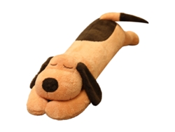 Peluche Para Perros, De Algodón Pp, Largo, Suave Y Mullido, 60 Cm, Cómodo, Unisex, Marrón.