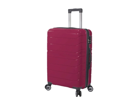 Diamond Mala De Viagem / Trolley Médio 66Cm 4 Rodas Dm5745 Vermelha