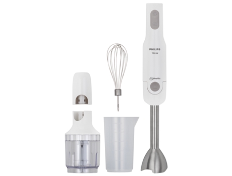 Batidora de Mano + Accesorios PHILIPS Daily HR2543/00 (700 W - Blanco)