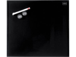 Pizarra Blanca NOBO Diamond Negro (300x300mm - Cristal - Magnético: Sí)