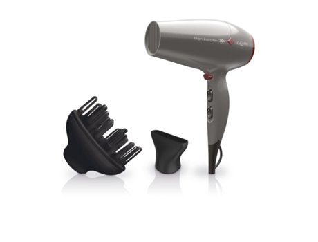 Secador de Pelo GA.MA Titan Keratin Diamond 3D Gris 2300 W