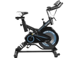 Bicicleta de Spinning BEHUMAX Extreme Fit 2500 (102 x 50 x 117 cm - negro y azul)