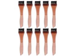 10 Cepillos Cómodos Para Teñir Y Dar Color Al Cabello, Para Uso En Salones De Belleza.