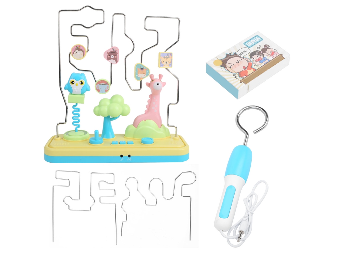 Juguete Laberinto Táctil Electrónico 3d Para Niños Entrenamiento De Concentración Juego Educativo