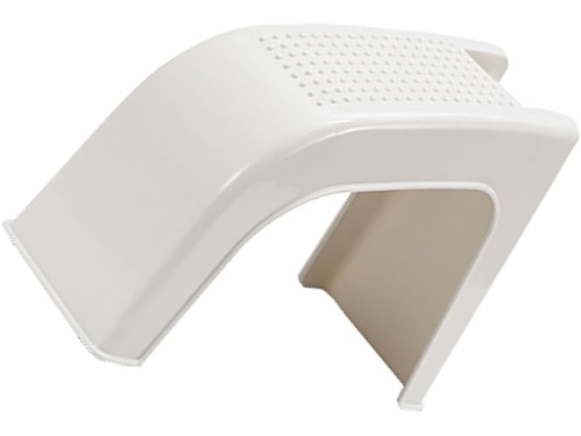 Tabouret De Pédicure Para Beige 37x28x165 Cm En Plastique Résistant Repose, Pieds À Domicile Sièg...