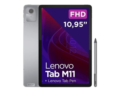 Tablet LENOVO Tab M11 (Gris - 4 GB RAM - 11" - 128 GB)