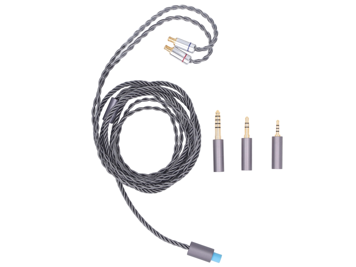 Cabo De Substituição A2dc Para Fones Ath Cks1100 E40 E50 E70 Ls300 Com Conectores 3.5mm 2.5mm 4.4mm 3.9ft