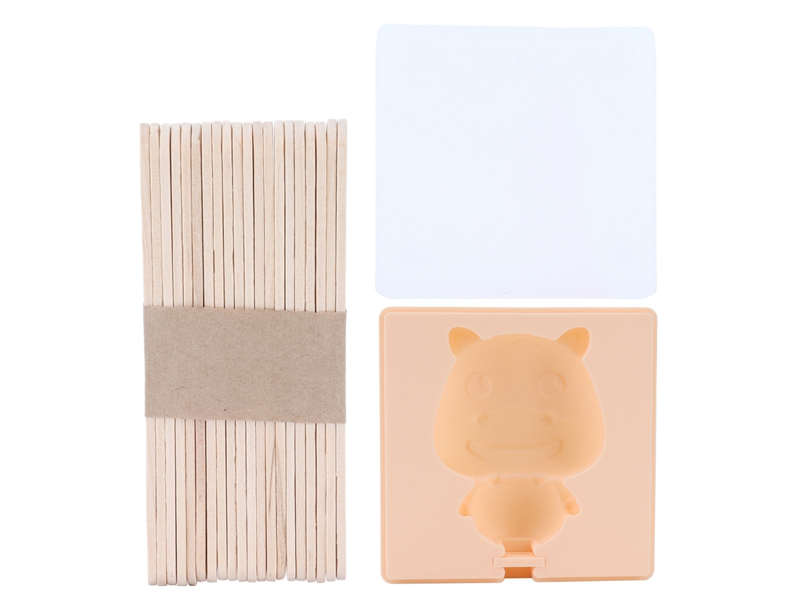 Molde de silicona para helados casero, máquina para hacer paletas con palitos, Orangehorse