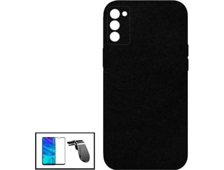 Kit Carcasa + Protector de Pantalla + Soporte Oppo A53S 5G PHONECARE Silicona Liquida