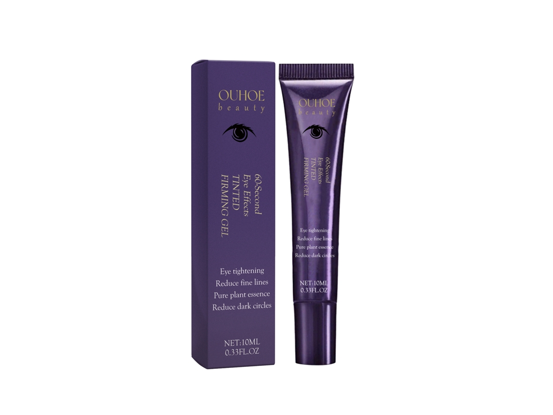 Crema reafirmante antiedad para el contorno de ojos con efecto visible rápido.
