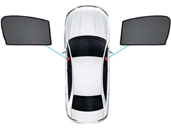 Parasoles De Verano Para Ventanas Laterales Delanteras Y Traseras Del Lexus Harrier Xu30 2003-2013 (ventanas