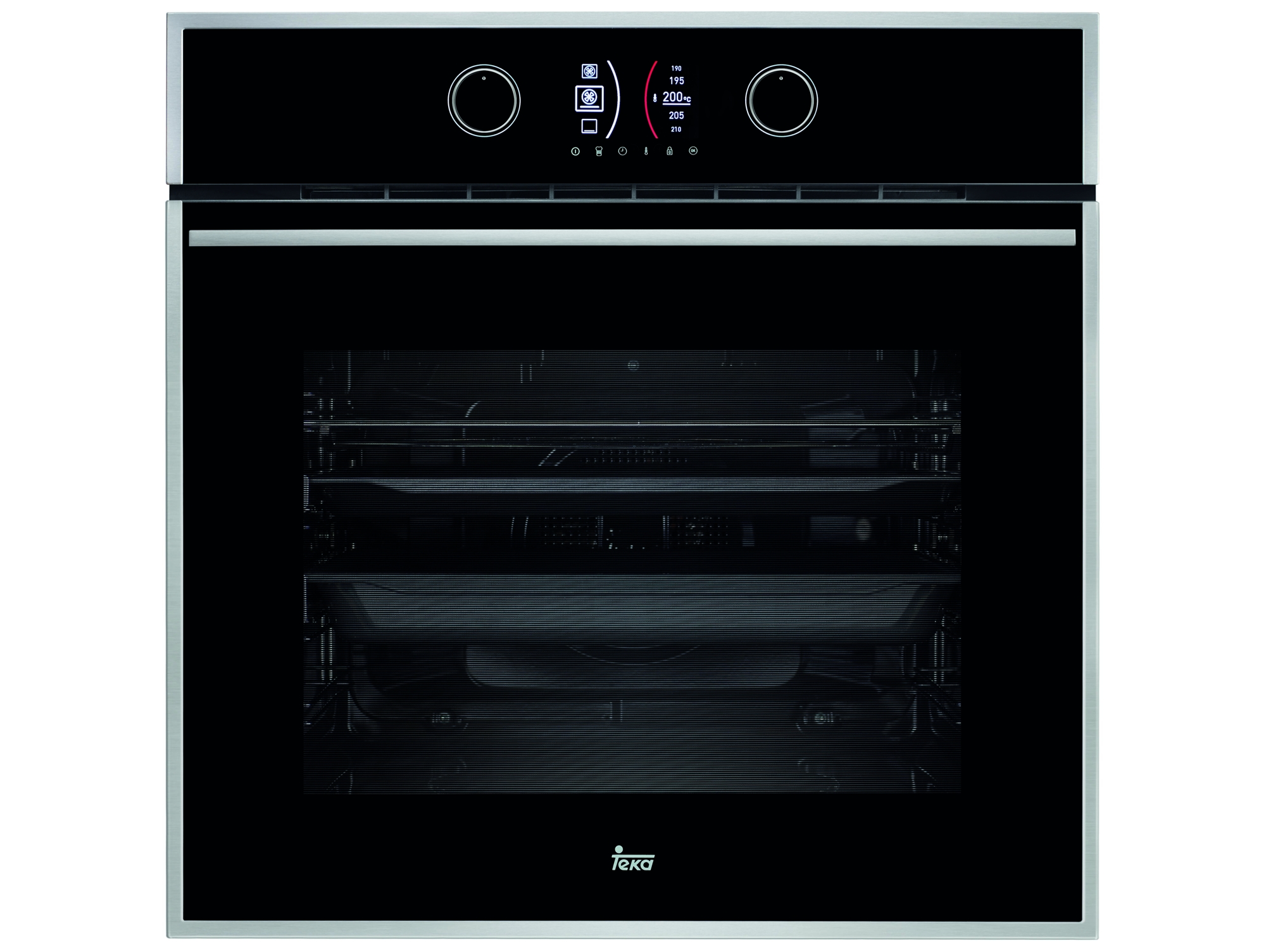 Horno TEKA HLB 860 (70 L - 59.5 cm - Hidrolítico - Negro)