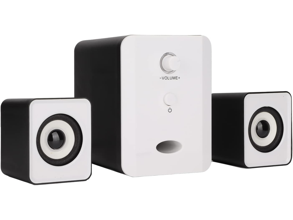 Altavoces De Escritorio Con Alimentación Usb Y Subwoofer Para Pc