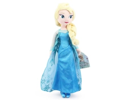 Princesa Anna Y Elsa Felpa, Muñecas Lindas Almohadas Suaves Para Bebé Azul Cielo - 31Cm-50Cm