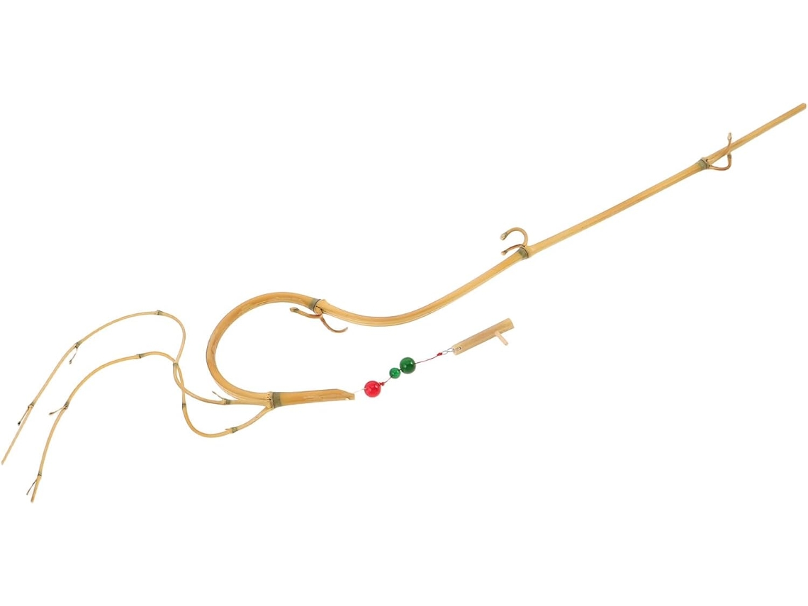 Soporte para fragancias de bambú con forma de dragón, sistema antirretorno y soporte colgante con recolector de cenizas.