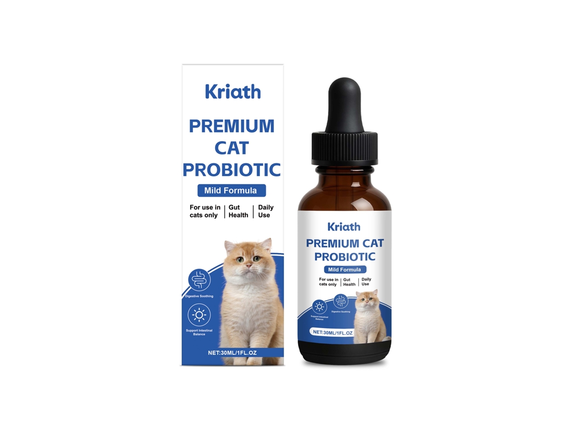 Gotas probióticas para gatos
