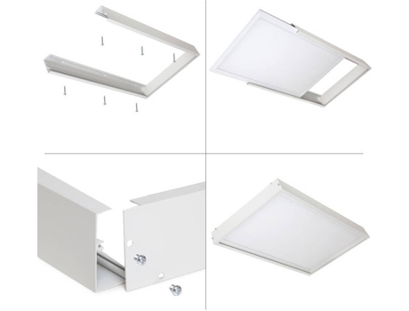 Marco Instalación Superficie Panel LED 60X30Cm GREENICE