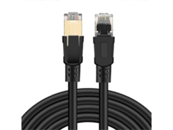 Cable Ethernet Cat 8 De Alta Velocidad 40gbps 2000mhz Sftp Para Redes Lan Internet 12m