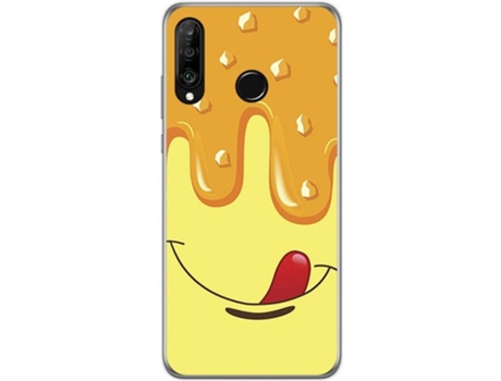 Carcasa Huawei P30 Lite TUMUNDOSMARTPHONE Helado Vainilla Multicolor