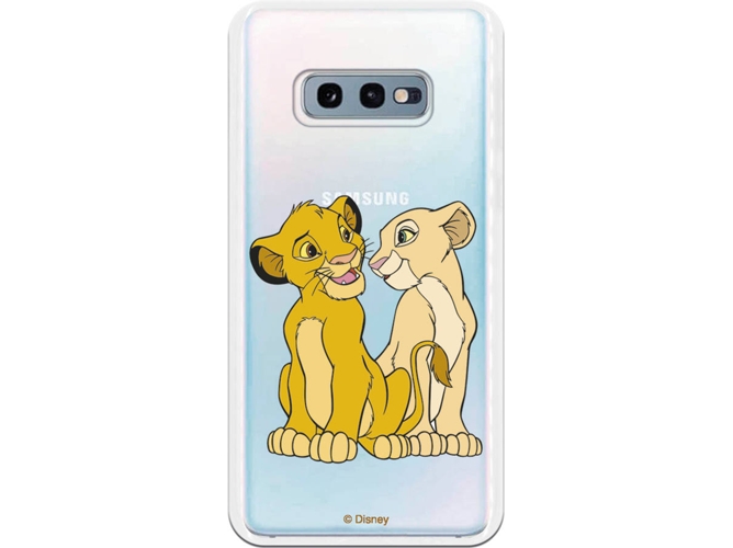 Carcasa Samsung Galaxy S10e DISNEY Simba y Nala Multicolor