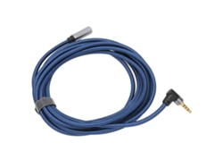Cable De Extensión De Audio De 3m Con Conector Hembra A Macho De 3.5mm En Ángulo Recto De 90°