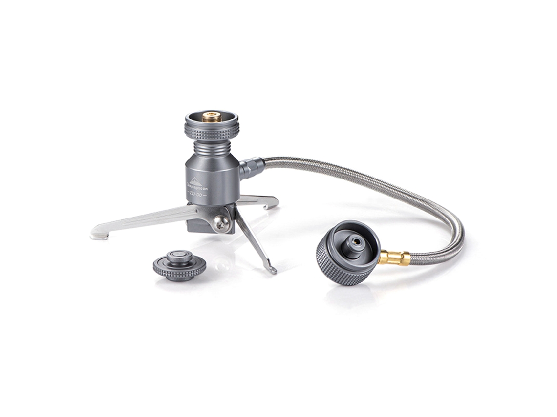 Adaptador Para Cartucho De Butano Con Trípode Para Hornillo De Camping, Conector Plegable, Soporte Estable.