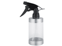 Botella pulverizadora de agua de acero inoxidable transparente para plantas