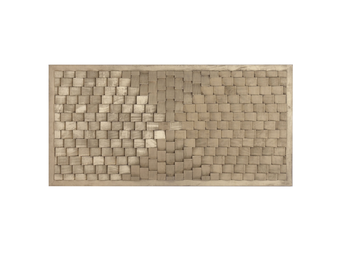 Cabecero Cama Mango Moderno Dorado 160x5x80cm
