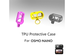 Amarillo2 Piezasversión Doble Uso Liberación Rápidafunda Felistick Tpu Cámara Soporte Flexible Liberación Rápida Dji Osmo Nano