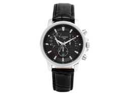 Reloj De Moda Para Hombre Con Correa De Pu, Movimiento De Cuarzo, Elegante Y Con Estilo.