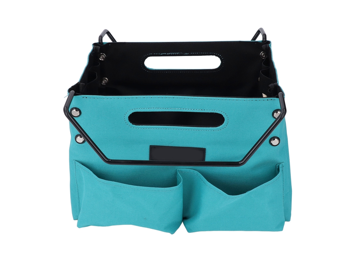 Bolsa De Herramientas Plegable Multifuncional Portátil Teco Oxford Con 5 Bolsillos Laterales.