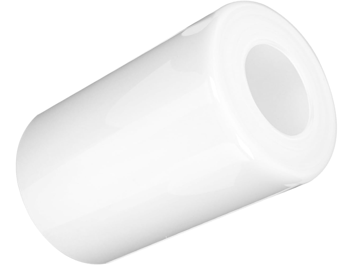 Lámpara De Cristal Blanco Simple Con Luz Suave, Cubierta Protectora Fácil De Quitar Para Lámpara, Accesorio